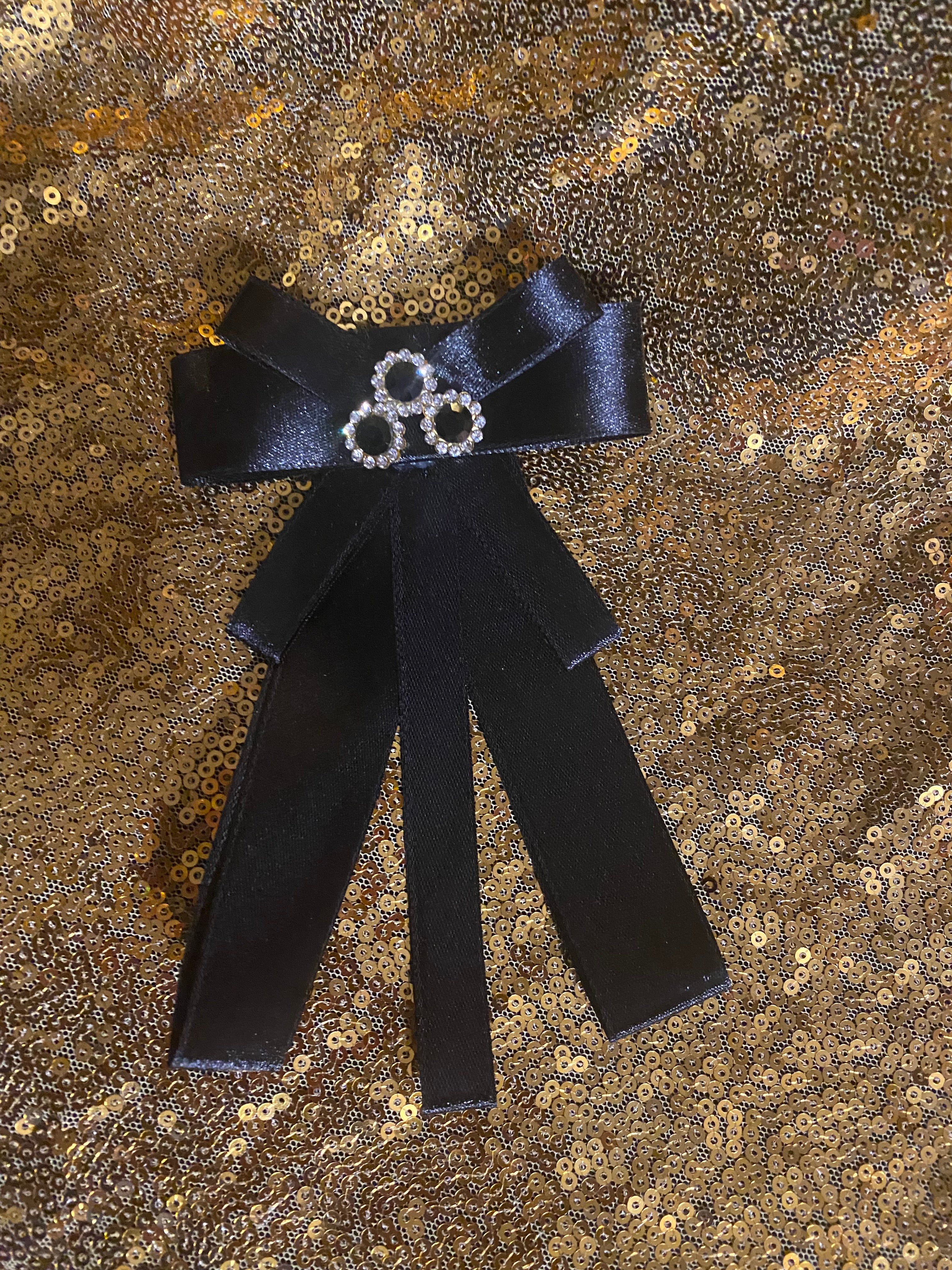 Daughter’s Black Regal Bowtie