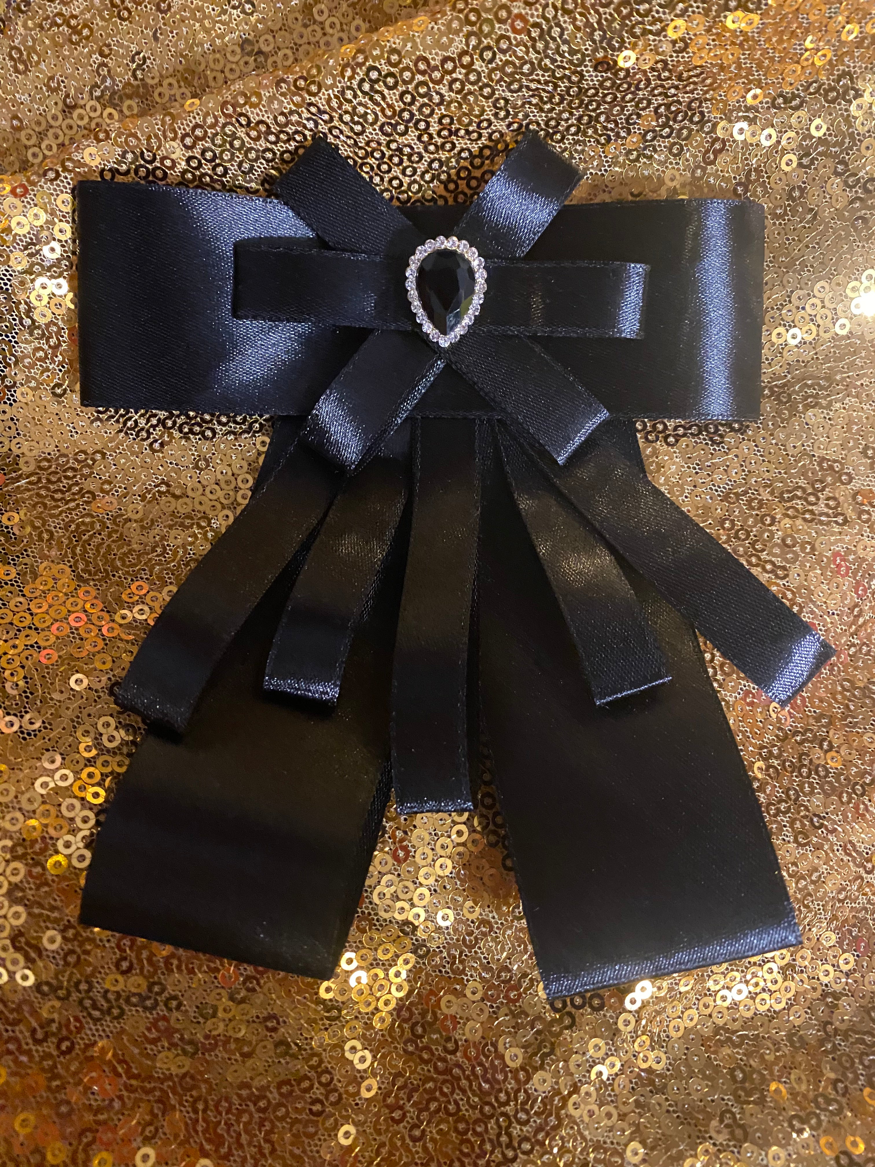 Mommy’s Black Regal BowTie