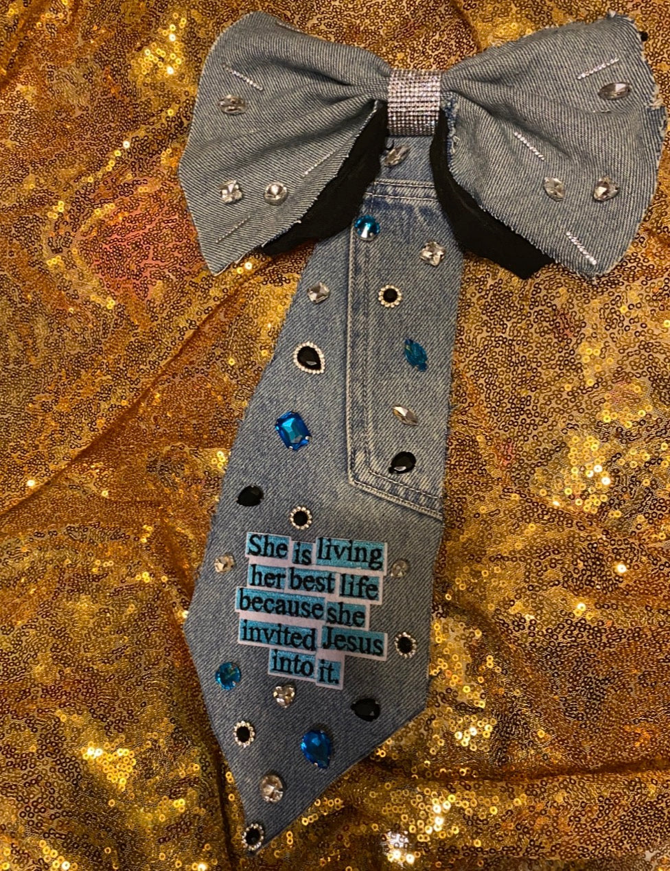 Living Her Best GOD Life! Bowtie