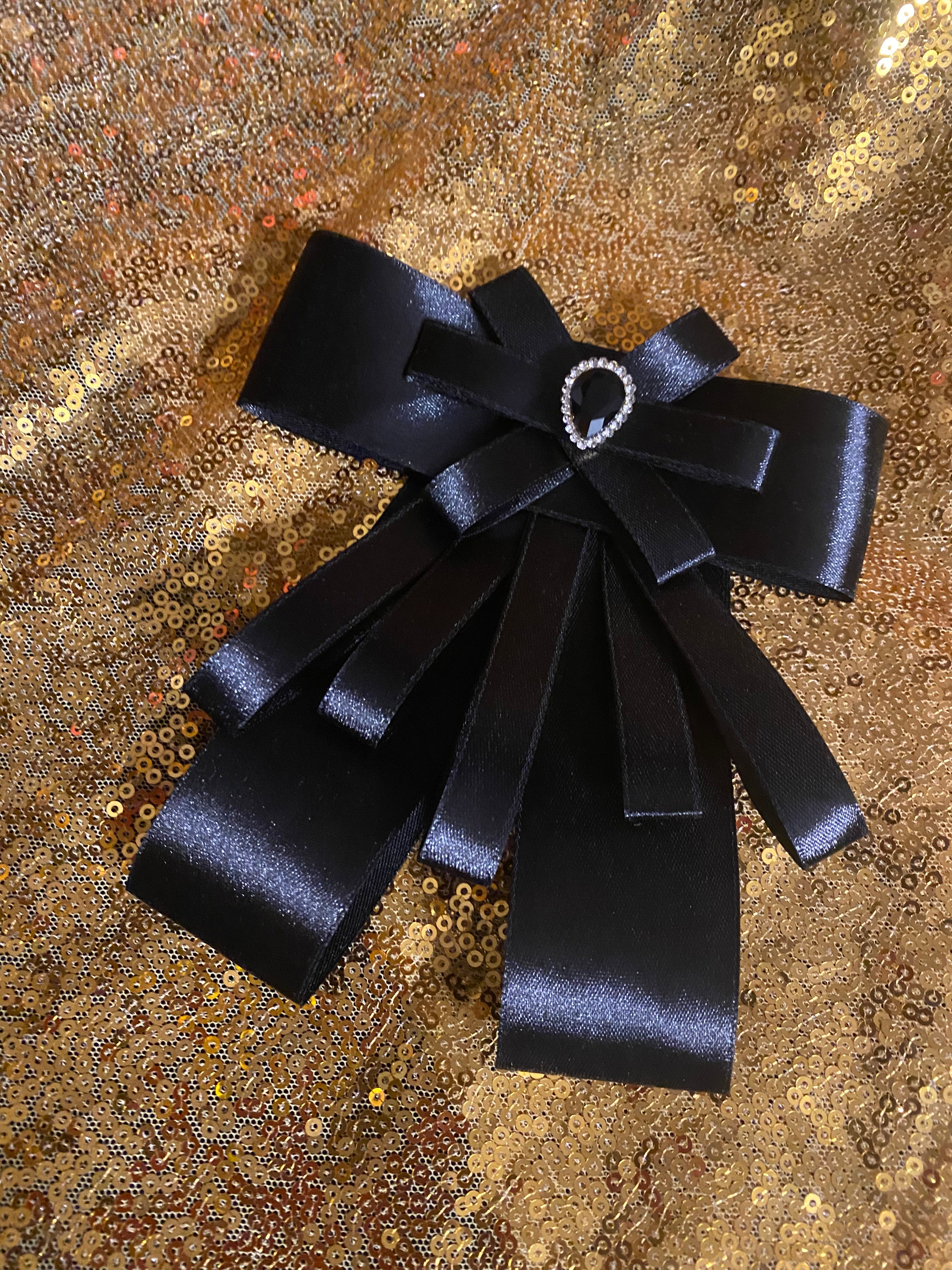 Mommy’s Black Regal BowTie